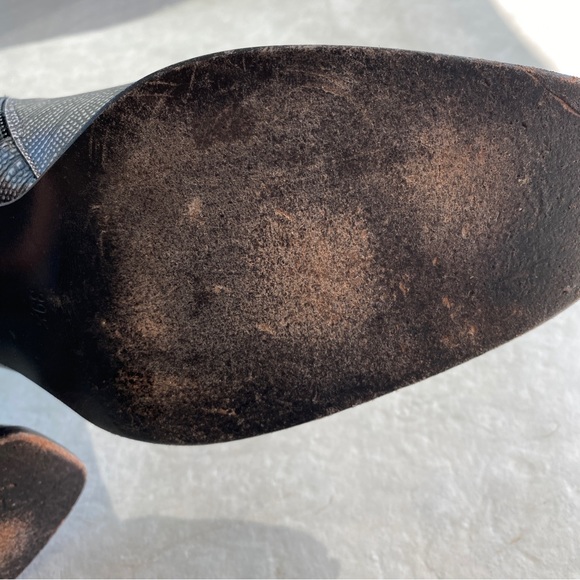 Coclico snakeskin black and white ankle boots - sold - Picture 7 of 16